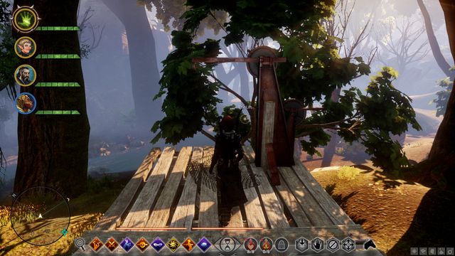 The lift makes it easier to get to the tree-camp. - Miscellaneous quests - The Frostback Basin - Jaws of Hakkon DLC - Dragon Age: Inquisition - Game Guide and Walkthrough
