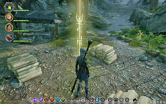 An example of quarry and a logging stand - Quarries and logging stands - Dragon Age: Inquisition - Game Guide and Walkthrough