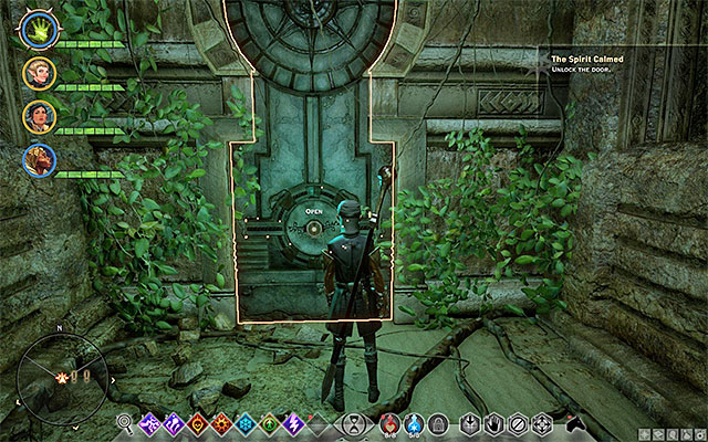 Accessing the individual chambers of the temple also requires shards - Hidden areas - The Forbidden Oasis - Dragon Age: Inquisition - Game Guide and Walkthrough