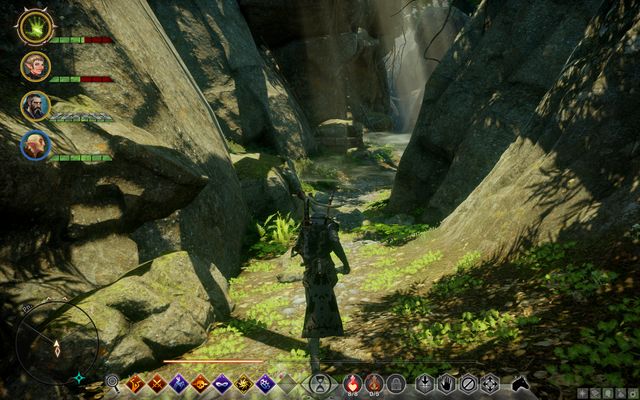 You can explore both the Emerald graves and some minor regions within it - Preliminary information - Emerald Graves - Dragon Age: Inquisition - Game Guide and Walkthrough