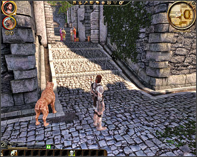 Description: Start off by talking to other characters standing in [Cousland Castle - Main hall] (M15, 1) - Fathers assignment - Origin story: Human noble - Castle Cousland (Prologue) - Dragon Age: Origins - Game Guide and Walkthrough