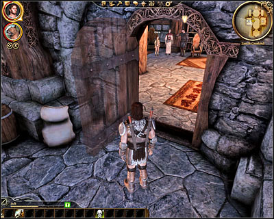 Eventually you'll have to reach a small room marked on your map as the [Cousland Castle - Fergus's Room] (M15, 6) - Fathers assignment - Origin story: Human noble - Castle Cousland (Prologue) - Dragon Age: Origins - Game Guide and Walkthrough