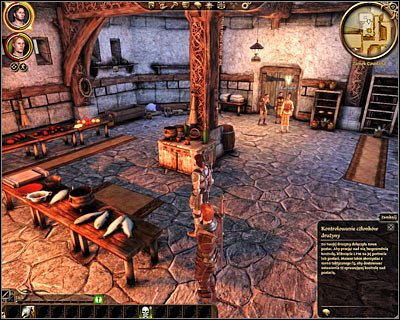 Description: Make your way to the kitchen area (M15, 2) before you end the first quest and you're going to be stopped by Sir Gilmore - Chaos in the pantry - Origin story: Human noble - Castle Cousland (Prologue) - Dragon Age: Origins - Game Guide and Walkthrough