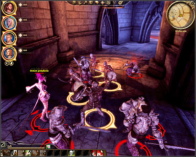This is a large level (M34, 1) filled with a lot of hostile creatures - Broken circle - Main quests - Dragon Age: Origins - Game Guide and Walkthrough