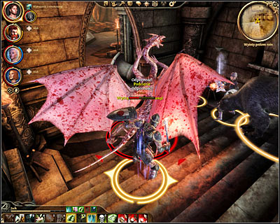 Watch out for a lot of dangerous traps in your vicinity, however they're not your biggest concern - Nature of the beast - Main quests - Dragon Age: Origins - Game Guide and Walkthrough