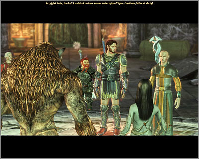 You won't be able to effect the outcome of this conversation in any major way, but thankfully Zathrian won't attack you when he finds out that the werewolves are still alive - Nature of the beast - Main quests - Dragon Age: Origins - Game Guide and Walkthrough