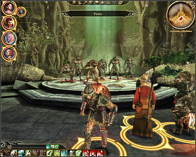 Thankfully even if you do manage to kill the Gatekeeper you won't turn all the other werewolves hostile towards you and you'll still be allowed to choose between several endings during your conversation with the Lady of the Forest (M46, 5) - Nature of the beast - Main quests - Dragon Age: Origins - Game Guide and Walkthrough