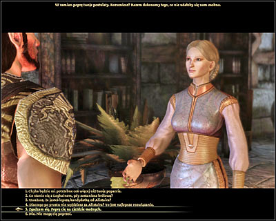 1) Talking to Anora (M71, 3) can have a serious impact on the outcome of the landsmeet - Landsmeet - Main quests - Dragon Age: Origins - Game Guide and Walkthrough