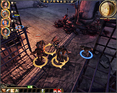 The second floor of the tower contains more rooms and almost every area is going to be guarded by enemy forces - Ostagar - Tower of Ishal - Ostagar - Dragon Age: Origins - Game Guide and Walkthrough
