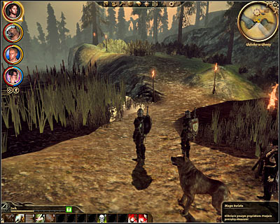 Once you've finished your mission in the tower you'll see a very important cut-scene after which you'll end up in [Flemeth's hut] (M24, 1) - Ostagar - Tower of Ishal - Ostagar - Dragon Age: Origins - Game Guide and Walkthrough