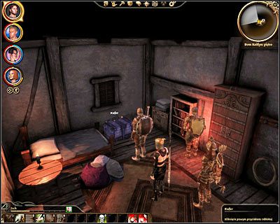 Use the nearby staircase to get to the first floor and once you're there spend some time looking for the chest - Redcliffe - A missing child - Redcliffe - Dragon Age: Origins - Game Guide and Walkthrough