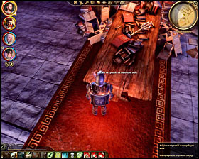 Step 3: Click on the wooden table in the northern section of the library (M33, 22) - The Circle tower - Summoning sciences - The Circle tower - Dragon Age: Origins - Game Guide and Walkthrough