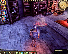 Step 7: Click on a portal of summoning the Third (M33, 25) - The Circle tower - Summoning sciences - The Circle tower - Dragon Age: Origins - Game Guide and Walkthrough