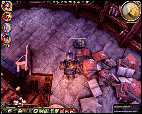 Step 7: Find the second book located in the southern section of the library (M33, 23) - The Circle tower - Summoning sciences - The Circle tower - Dragon Age: Origins - Game Guide and Walkthrough