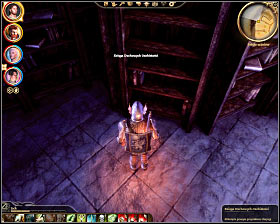Step 2: Find the first book located in the northern row of the northern section of the library (M33, 16) - The Circle tower - Summoning sciences - The Circle tower - Dragon Age: Origins - Game Guide and Walkthrough