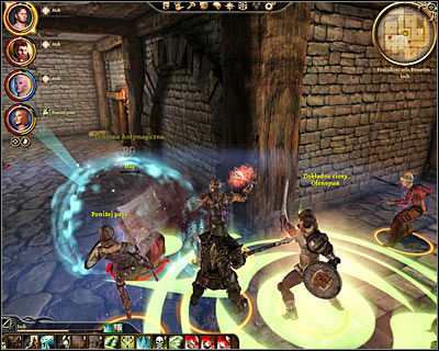 During your time spent in the dungeon you'll be moving counterclockwise and you'll come across a lot of smaller rooms along the way - Denerim - Saving the queen - Denerim - Dragon Age: Origins - Game Guide and Walkthrough