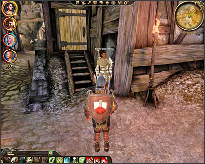 Naturally your first step will be to visit the hospice and there a few ways of gaining access to it - Denerim - Unrest in the alienage - Denerim - Dragon Age: Origins - Game Guide and Walkthrough
