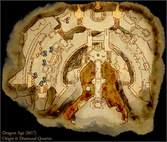 1 - Map M17: Diamond Quarter - Maps - Dragon Age: Origins - Game Guide and Walkthrough