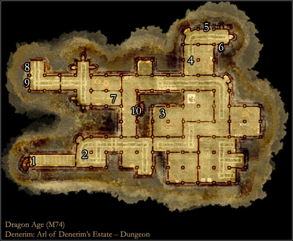 1 - Map M69: Denerim - Alleys - Maps - Dragon Age: Origins - Game Guide and Walkthrough