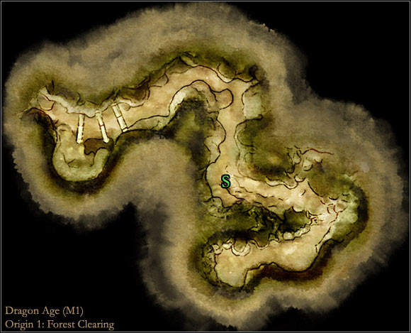 1 - World Atlas - Maps - Main areas - Origin 1: Dalish elf - World Atlas - Maps - Main areas - Dragon Age: Origins - Game Guide and Walkthrough