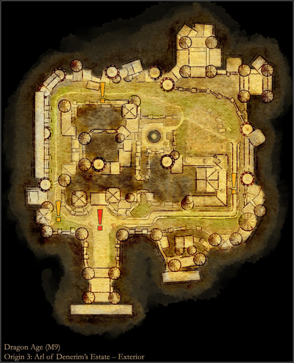 2 - World Atlas - Maps - Main areas - Origin 3: City elf - World Atlas - Maps - Main areas - Dragon Age: Origins - Game Guide and Walkthrough