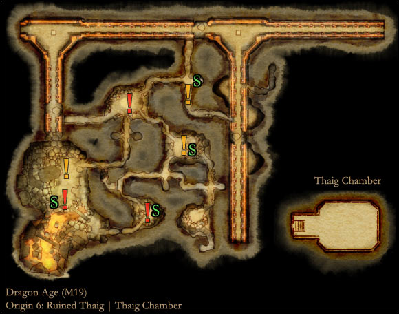 3 - World Atlas - Maps - Main areas - Origin 6: Dwarf noble - World Atlas - Maps - Main areas - Dragon Age: Origins - Game Guide and Walkthrough