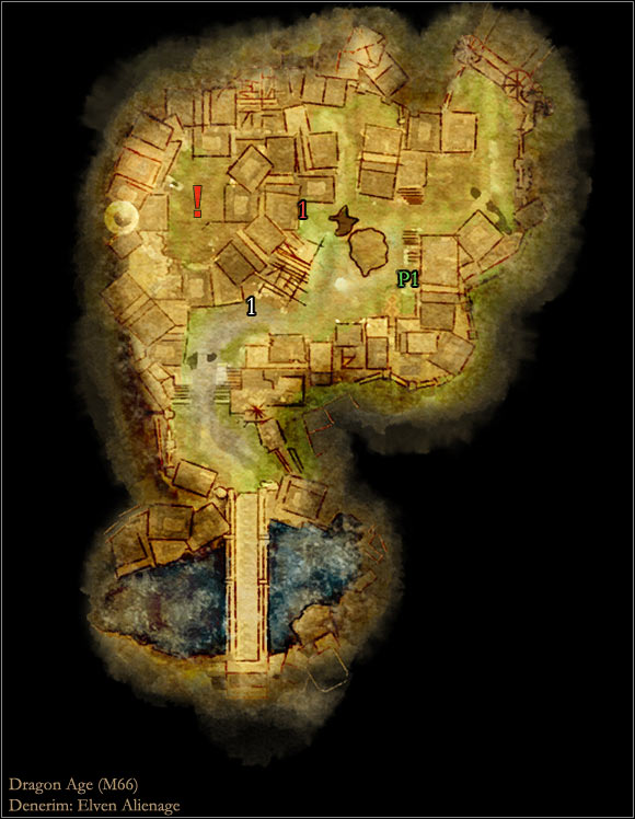 3 - World Atlas - Maps - Main areas - Denerim - World Atlas - Maps - Main areas - Dragon Age: Origins - Game Guide and Walkthrough