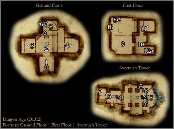 2 - DLC - Maps - DLC - Dragon Age: Origins - Game Guide and Walkthrough