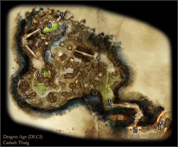 5 - DLC - Maps - DLC - Dragon Age: Origins - Game Guide and Walkthrough
