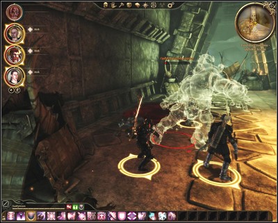 During the second fight wraith will take control over the ogre body. - Walkthrough - Vigils Keep - Side Quests - Dragon Age: Origins - Awakening - Game Guide and Walkthrough