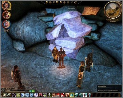 It will take couple of minutes to take away these stones. Do some other quest for a while. - Walkthrough - Vigils Keep - Side Quests - Dragon Age: Origins - Awakening - Game Guide and Walkthrough