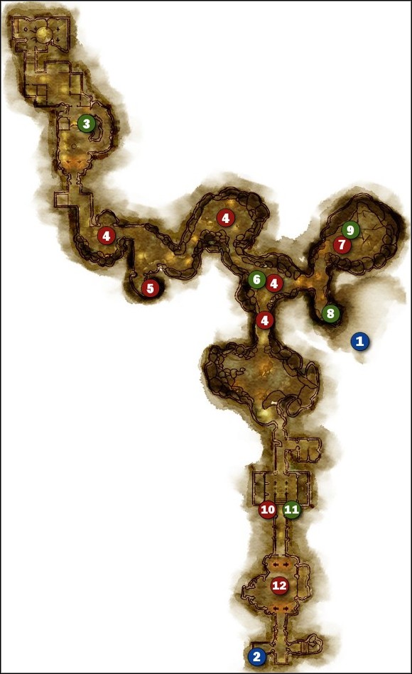 1 - M6 Silverite Mine - Maps - Dragon Age: Origins - Awakening - Game Guide and Walkthrough