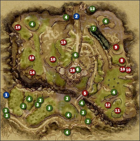 1 - M5 Wending Wood - Maps - Dragon Age: Origins - Awakening - Game Guide and Walkthrough