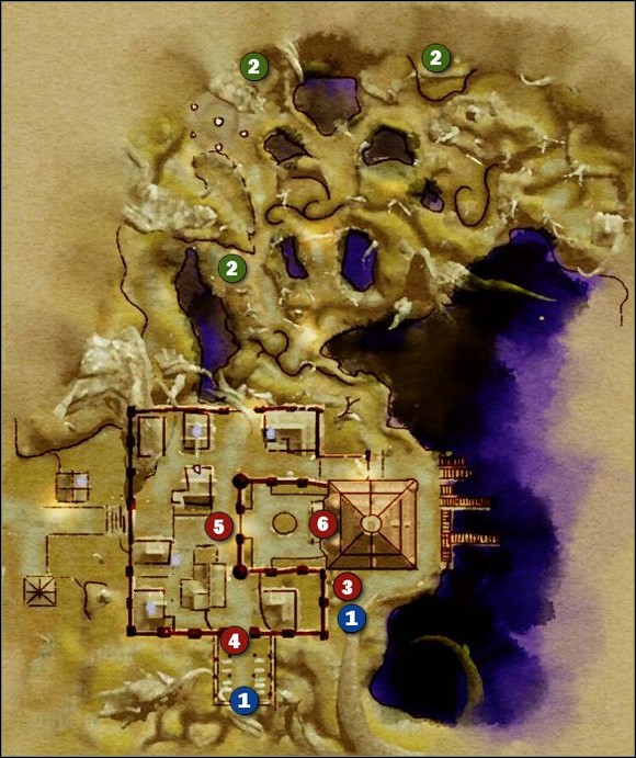 1 - M8 Blackmarsh Undying - Maps - Dragon Age: Origins - Awakening - Game Guide and Walkthrough