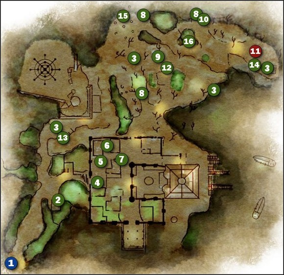 1 - M7 Blackmarsh - Maps - Dragon Age: Origins - Awakening - Game Guide and Walkthrough