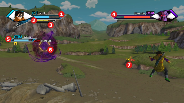 In this chapter, well take a quick look at the combat screen - Interface and the Scouter - Introduction - Dragon Ball: Xenoverse - Game Guide and Walkthrough