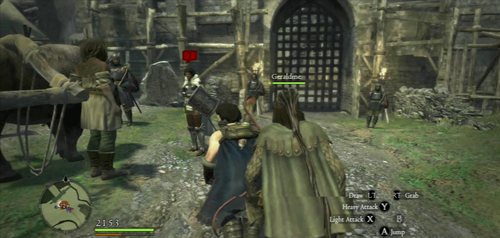 Talk to Ser Mercedes and head out - Off With Its Head - Act I - Dragons Dogma - Game Guide and Walkthrough