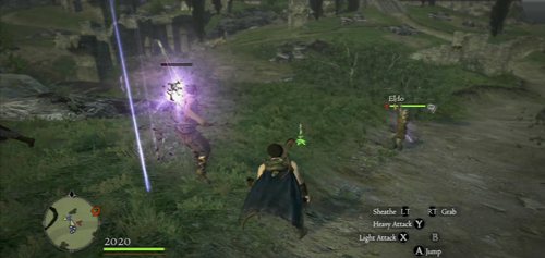 Before you reach the city there is a large meadow where you'll probably be attacked by the last group of enemies - Bandits - Off With Its Head - Act I - Dragons Dogma - Game Guide and Walkthrough