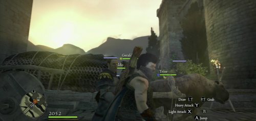 Step on the bridge and talk to Mercedes - Off With Its Head - Act I - Dragons Dogma - Game Guide and Walkthrough