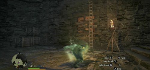 The stairs will lead you to the main courtyard - A Fortress Besieged - Act II - Dragons Dogma - Game Guide and Walkthrough