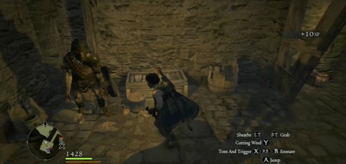 You'll find yourself in the building controlled by Goblins - A Fortress Besieged - Act II - Dragons Dogma - Game Guide and Walkthrough
