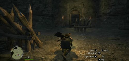 When the Cyclopses are down, enemies will retreat to the next part of the structure - A Fortress Besieged - Act II - Dragons Dogma - Game Guide and Walkthrough