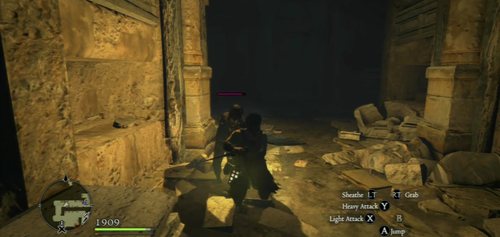 There, follow the only available path straight ahead, killing Zombies - Seeking Salvation - Act II - Dragons Dogma - Game Guide and Walkthrough