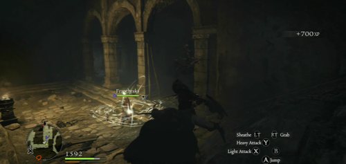 Downstairs, run through the narrow corridor and enter the chambers with sarcophagi - Seeking Salvation - Act II - Dragons Dogma - Game Guide and Walkthrough