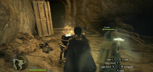 Further in the underground you'll keep finding torches - light them up so as not to fight in darkness - Seeking Salvation - Act II - Dragons Dogma - Game Guide and Walkthrough