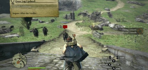 In short: A journey during which you'll kill a Griffin - Griffins Bane - Act III - Dragons Dogma - Game Guide and Walkthrough