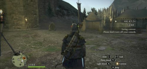 What makes this a lot easier is that at the Encampment before the wall you can rest, buy supplies, summon Pawns and change abilities - Deny Salvation - Act VI - Dragons Dogma - Game Guide and Walkthrough