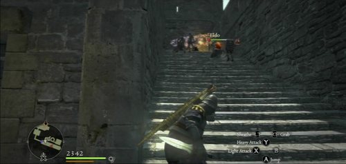 If you're too late, you can simply go upstairs - there are a few Skeleton Mages there - Deny Salvation - Act VI - Dragons Dogma - Game Guide and Walkthrough