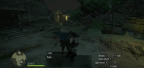 If you're having trouble catching him, throw in a few punches when he'd passing by - An Uninvited Guest - Act I - Dragons Dogma - Game Guide and Walkthrough