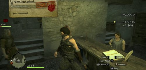 Finally, report back to Pablos - An Uninvited Guest - Act I - Dragons Dogma - Game Guide and Walkthrough